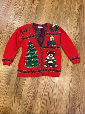 Vintage Christmas cardigan